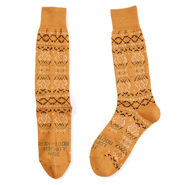 10" BOOTS SOCKS / NATIVE AMERICAN / CROSSED ARROWS - Image 4