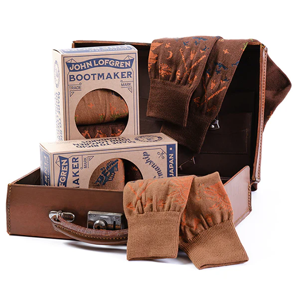 10" BOOTS SOCKS / NATIVE AMERICAN / HAPPY HUNTING GROUND - Image 10