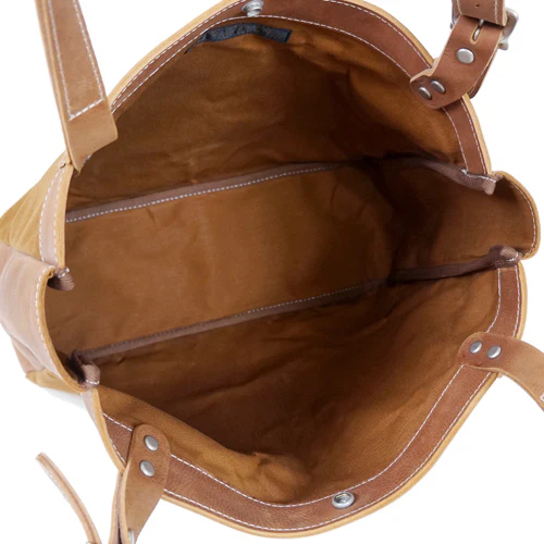 TOOL CARRIER / 1920 - 1930s STYLE OUTDOOR BAG / RAIN PROOF DUCK × BULL HIDE - Image 10