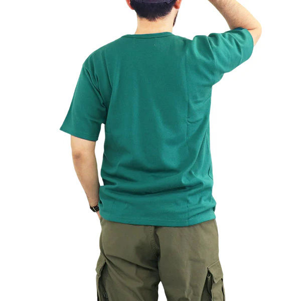 HEAVY WEIGHT SET-IN POCKET T-SHIRT / VINTAGE STYLE HEAVY WEIGHT JERSEY - Image 4