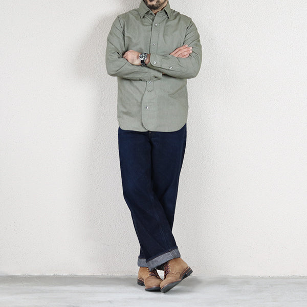 BRITISH OFFICERS SHIRT / DARK GREEN - Image 3