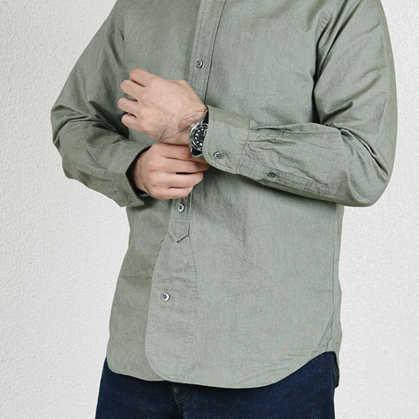BRITISH OFFICERS SHIRT / DARK GREEN - Image 4