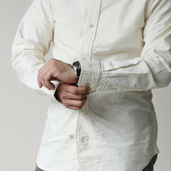 BRITISH OFFICERS SHIRT / IVORY - Image 5