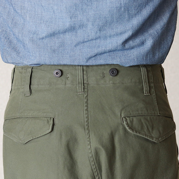 ARMY CARGO PANT / BACK SATIN / DARK GREEN / (SIZE: W30 - W40) - Image 6