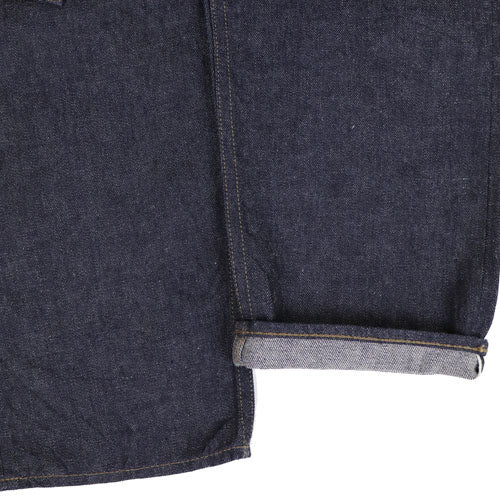 RAILMAN DENIM PANT WIDE / 5 POCKET JEANS / 12oz DENIM / INDIGO / (SIZE:W28-W36) - Image 9