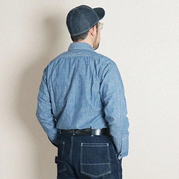 A-3 INDIGO DENIM CAP / INDIGO - Image 10