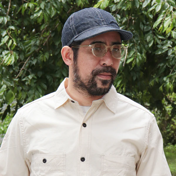 A-3 INDIGO DENIM CAP / INDIGO - Image 11