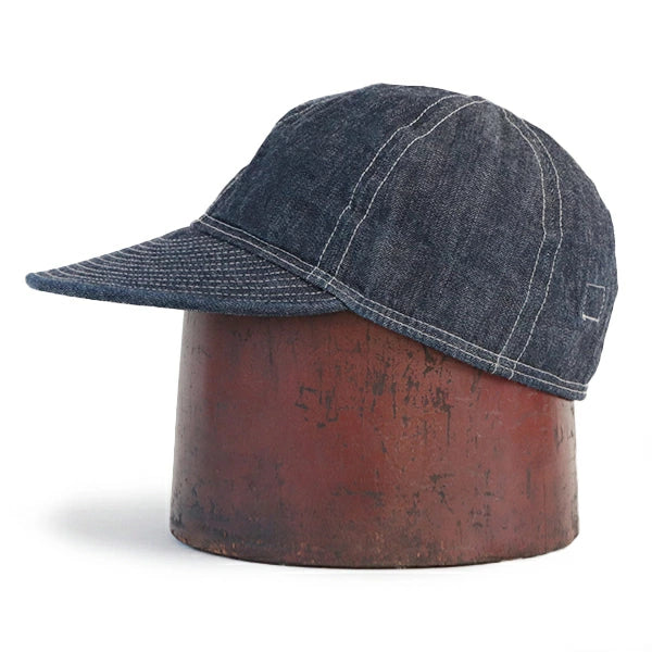 A-3 INDIGO DENIM CAP / INDIGO - Image 4