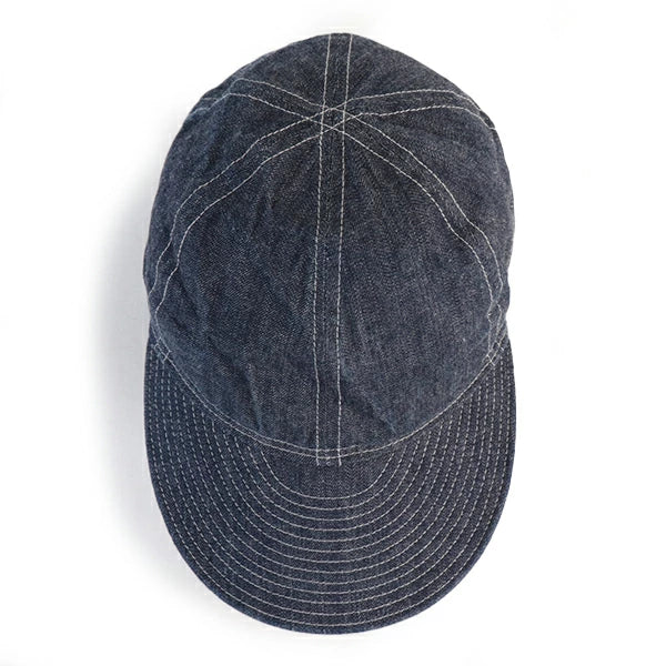 A-3 INDIGO DENIM CAP / INDIGO - Image 5