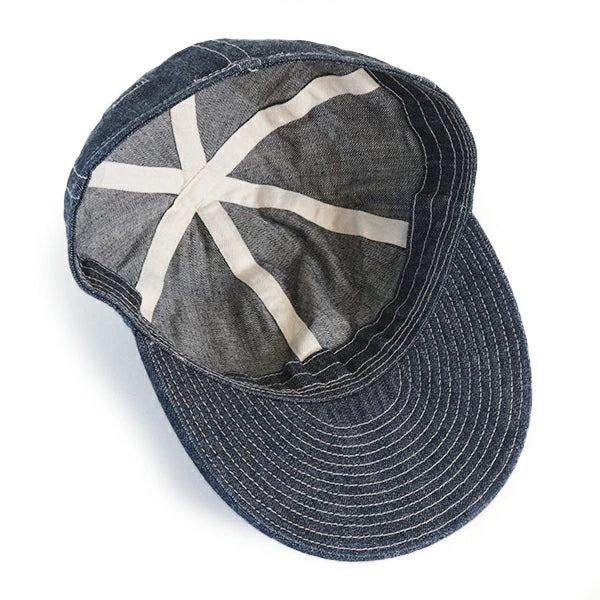 A-3 INDIGO DENIM CAP / INDIGO - Image 6