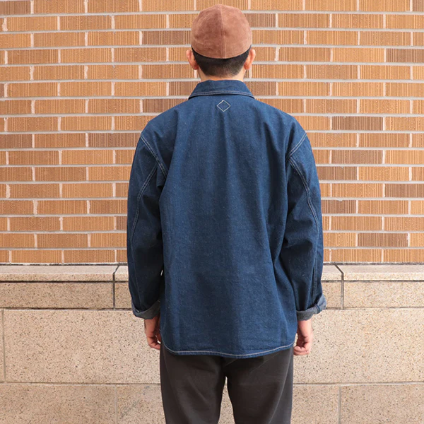 A.M PULLOVER JACKET / 10oz CLASSICS DENIM - Image 4