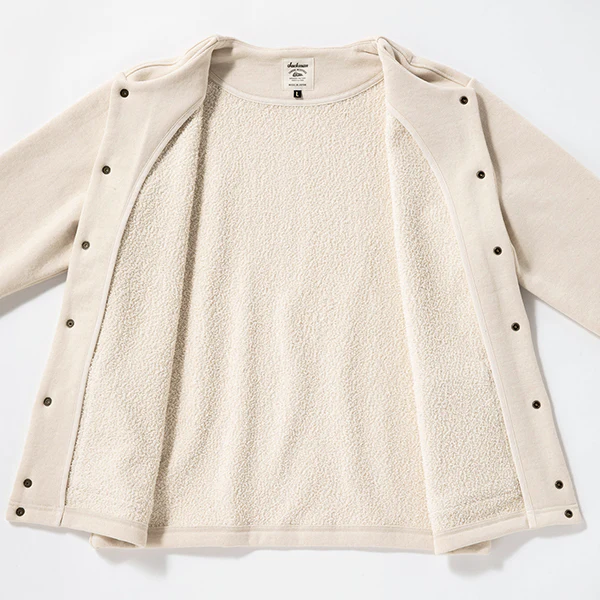 SALE / BIG LOOP COLLARLESS JACKET - Image 11