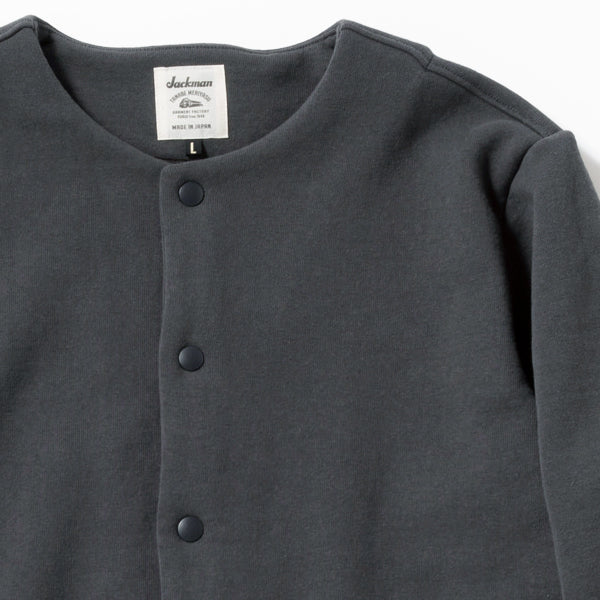 SALE / BIG LOOP COLLARLESS JACKET - Image 4