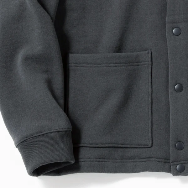 SALE / BIG LOOP COLLARLESS JACKET - Image 5