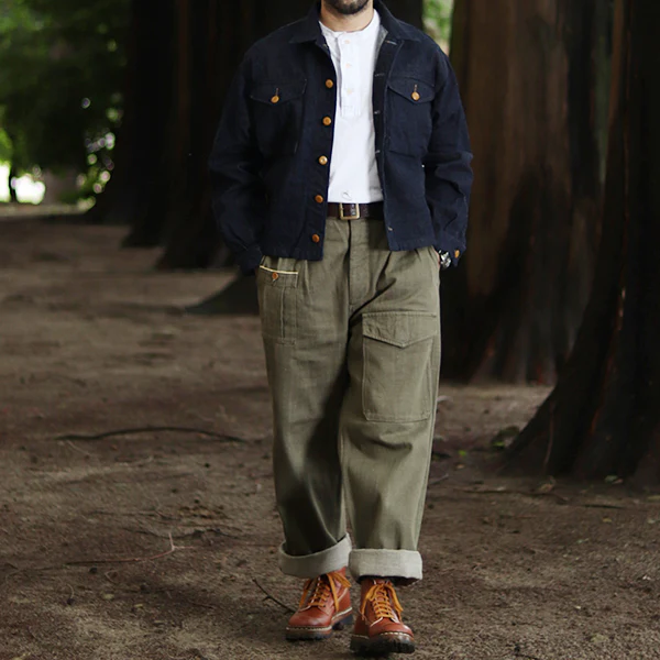 BRITISH ARMY PANT LOOSE DENIM - Image 5