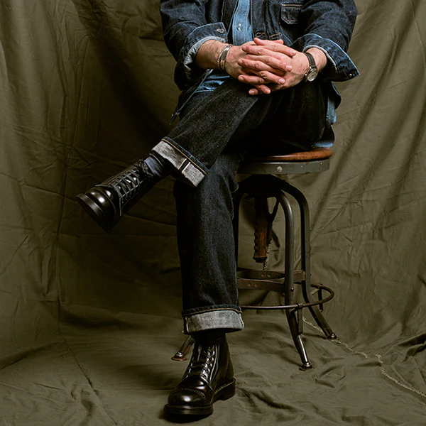 CHRISTMAS 2025 BLACK OPS COMBAT BOOTS / SHINKI HIKAKU SHELL CORDOVAN - Image 10