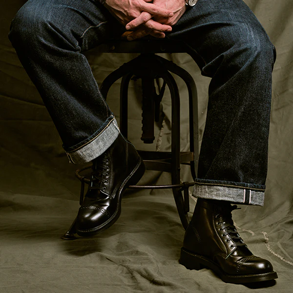 CHRISTMAS 2025 BLACK OPS COMBAT BOOTS / SHINKI HIKAKU SHELL CORDOVAN - Image 11