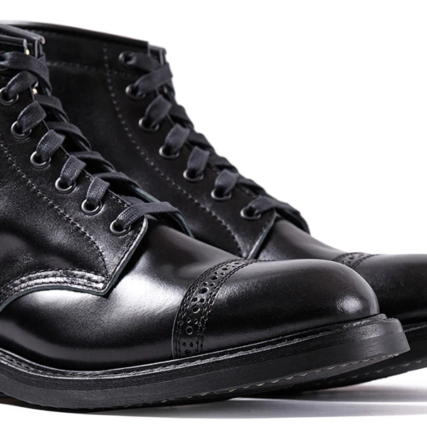 CHRISTMAS 2025 BLACK OPS COMBAT BOOTS / SHINKI HIKAKU SHELL CORDOVAN - Image 9