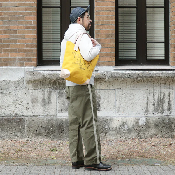 SALE / COLOR CANVAS MARKET BAG - Image 13