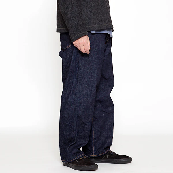 W05 5 POCKET JEANS / 14oz SELVEDGE INDIGO DENIM - Image 17