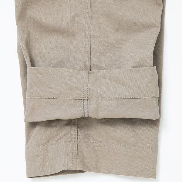 SALE / DESERT SLACKS / COTTON CHINO CLOTH / KHAKI - Image 12