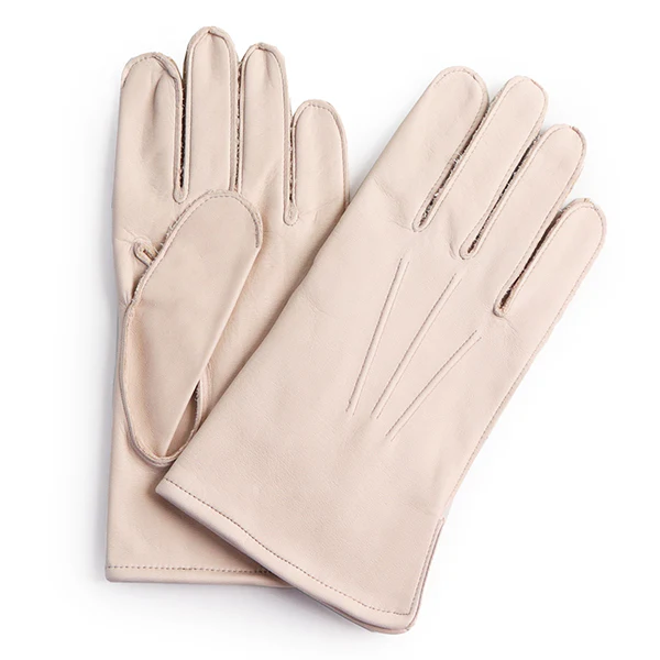 OFFICERS GLOVES / USAAF FLYING SUMMER 1942 PATTERN / HORSE HIDE / NATURAL - Image 3