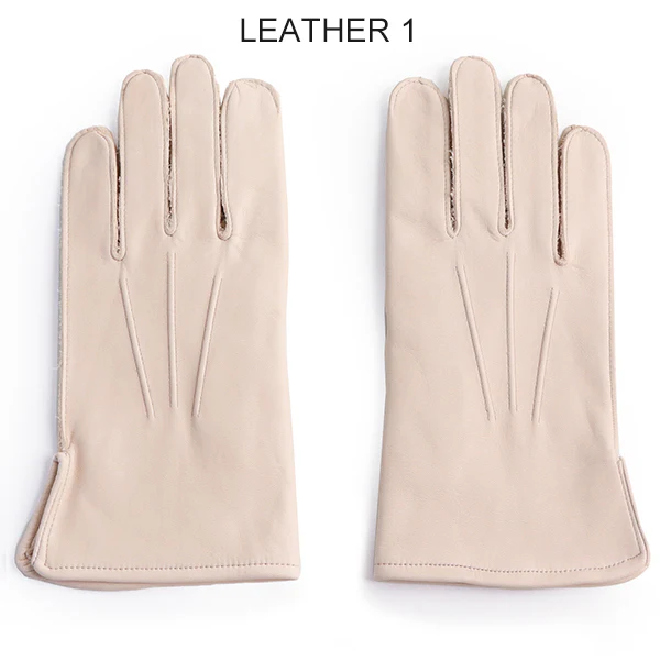 OFFICERS GLOVES / USAAF FLYING SUMMER 1942 PATTERN / HORSE HIDE / NATURAL - Image 4