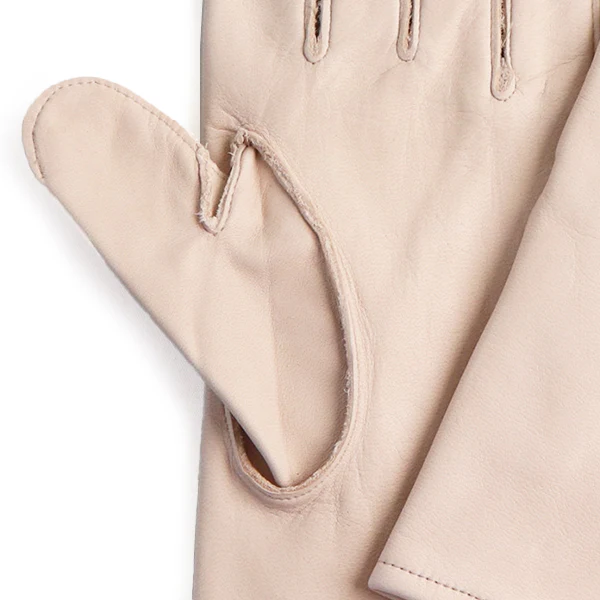 OFFICERS GLOVES / USAAF FLYING SUMMER 1942 PATTERN / HORSE HIDE / NATURAL - Image 7