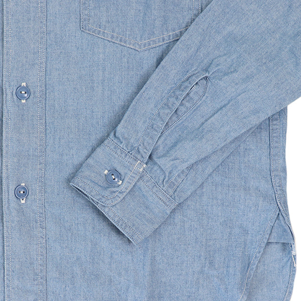 USN CHAMBRAY SHIRT / BLUE - Image 10