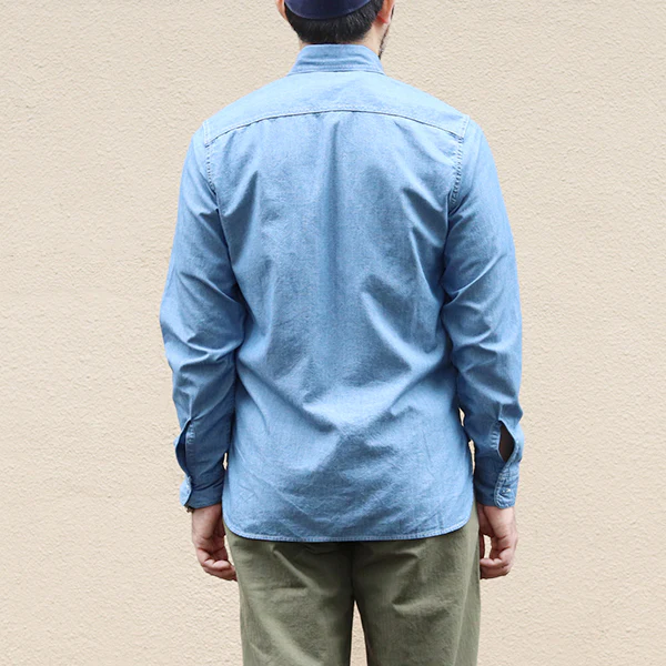 USN CHAMBRAY SHIRT / BLUE - Image 3