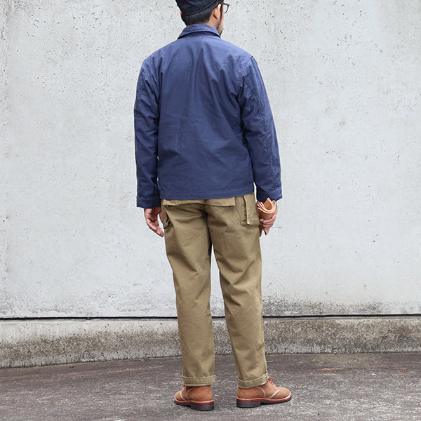 U.S. NAVY UTILITY JACKET / NAVY BACKSATIN - Image 5