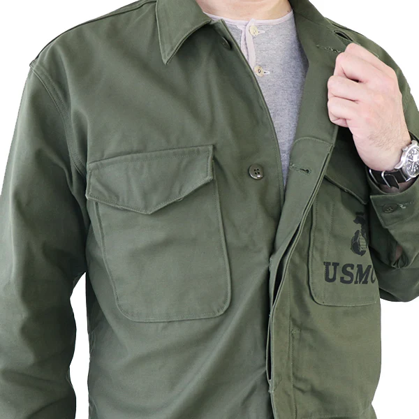 USMC P-56 SHIRT / OLIVE BACKSATIN - Image 10
