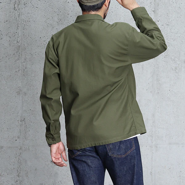 USMC P-56 SHIRT / OLIVE BACKSATIN - Image 4