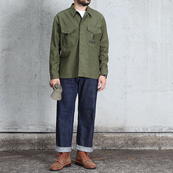 USMC P-56 SHIRT / OLIVE BACKSATIN - Image 5