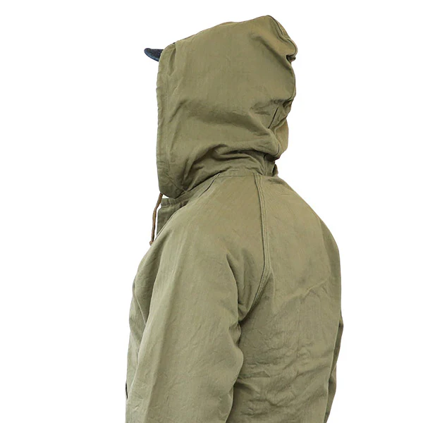 COMBAT PARKA SPECIAL FORCES / OLIVE HERRINGBONE TWILL - Image 6