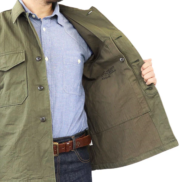 USMC P-53 SHIRT / OLIVE HBT - Image 7