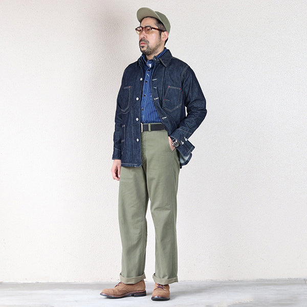 OKINAWA PANTS / SPECIAL FORCES / OLIVE HERRINGBONE TWILL - Image 5