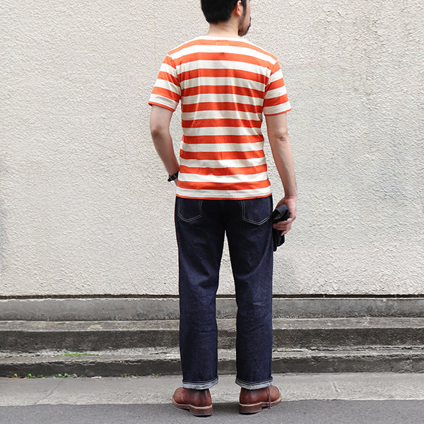 1940s STYLE BIKER HOOP T-SHIRT - Image 14