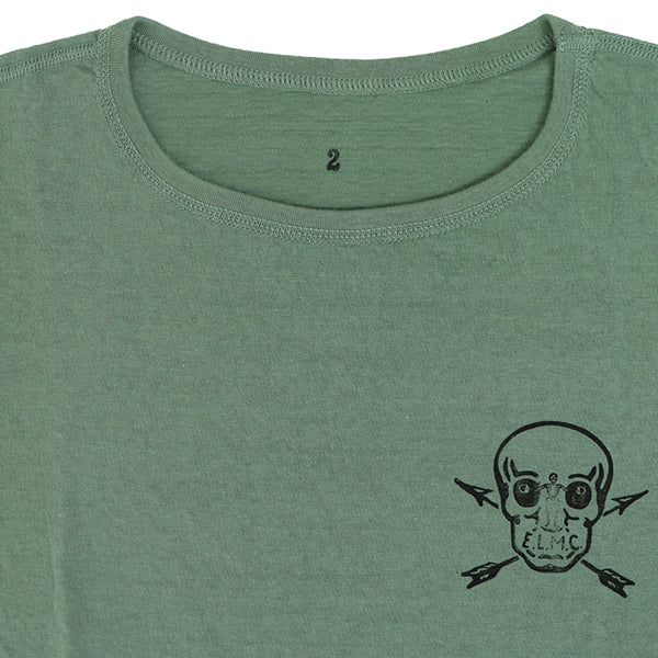 T-SHIRT U.S.M.C. ELMC CLUB / GREEN - Image 4