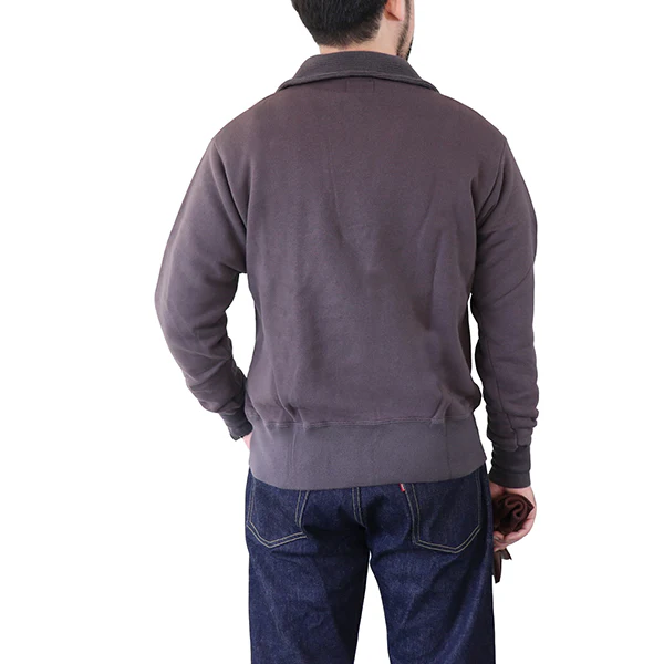 ZIP-NECK SWEAT SHIRT / UCLA BLUE - Image 3