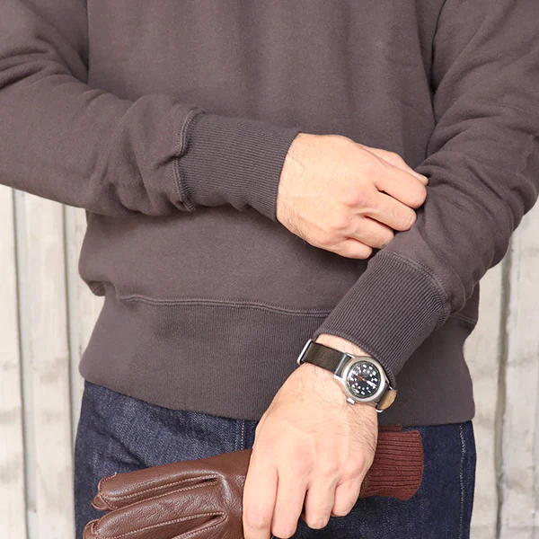 ZIP-NECK SWEAT SHIRT / UCLA BLUE - Image 7