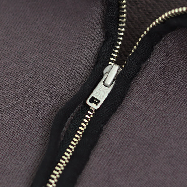 ZIP-NECK SWEAT SHIRT / UCLA BLUE - Image 9