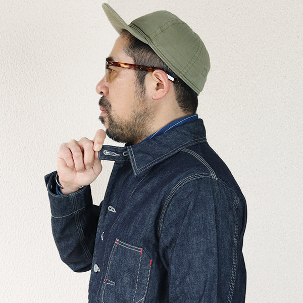 DENIM CHORE JACKET / RAILMAN COVERALL / 12oz SELVEDGE DENIM / INDIGO - Image 9