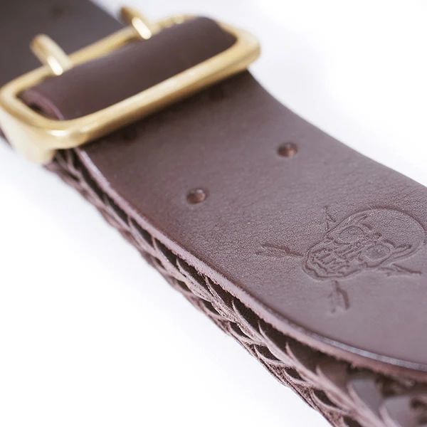 LINK BELT / HORSE HIDE / WALNUT / MADE IN UK - Image 5