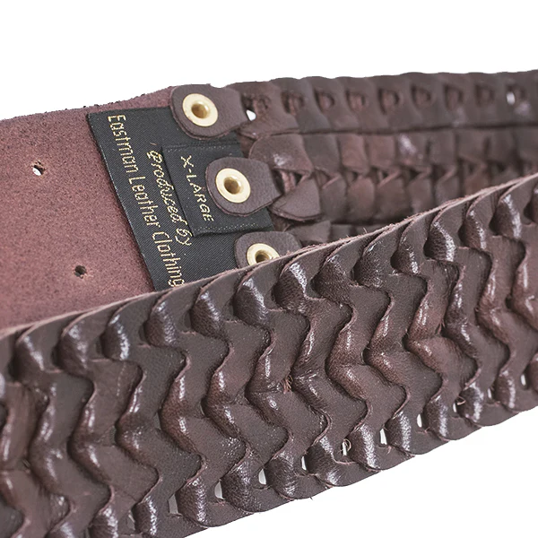 LINK BELT / HORSE HIDE / WALNUT / MADE IN UK - Image 7