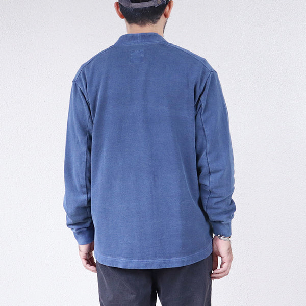 SALE / FADED SWEAT CARDIGAN / PIGMENT DYE - Image 14