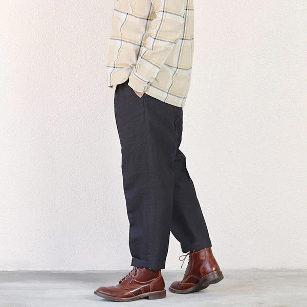 GULF STREAM PANT / JAPANESE PAPER × LINEN - Image 10