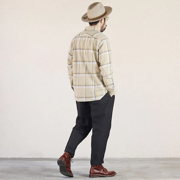 GULF STREAM PANT / JAPANESE PAPER × LINEN - Image 13