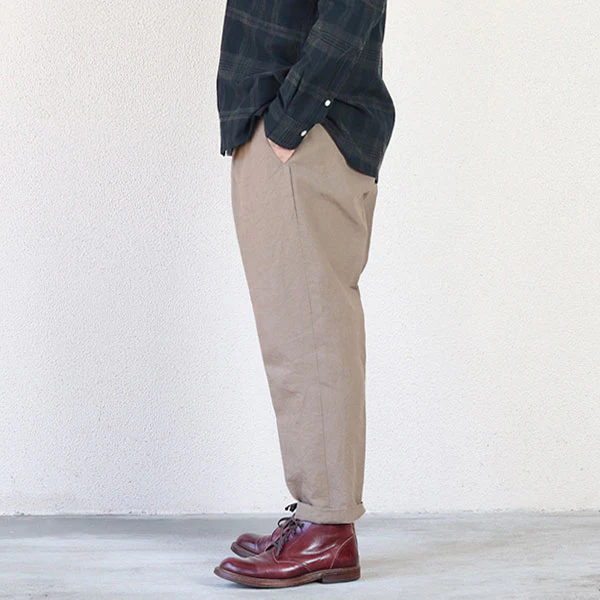 GULF STREAM PANT / JAPANESE PAPER × LINEN - Image 3