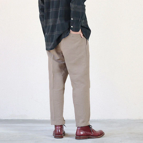 GULF STREAM PANT / JAPANESE PAPER × LINEN - Image 4